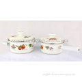 2PCS Enamel Sauce pots